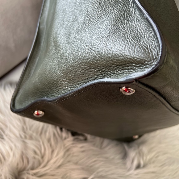PRADA Twin Pocket Tote Green - Picture 7 of 10